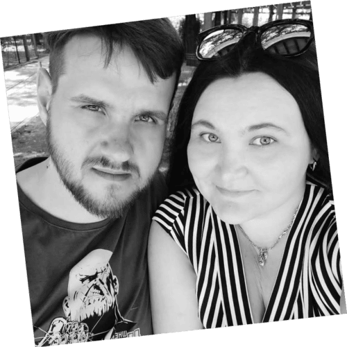 Я с женой (Черногория, 2019)