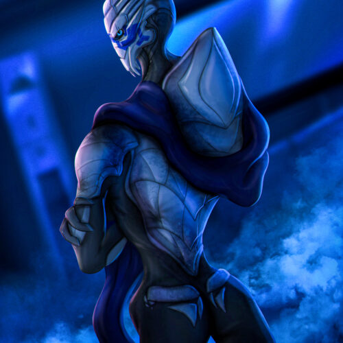 Garrus Vakarian from Mass Effect (Art)