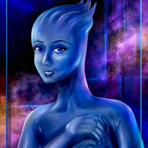 Liara T’Soni from Mass Effect (Art)