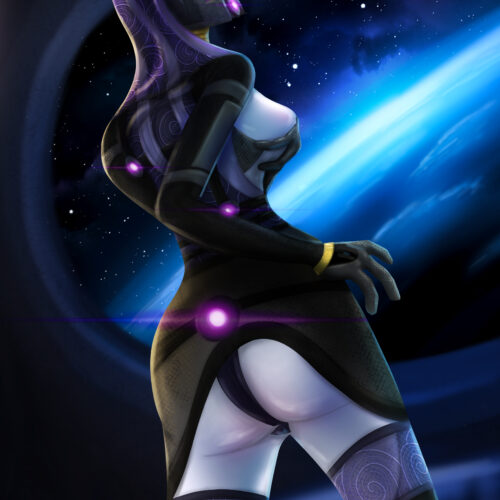 Tali’Zorah from Mass Effect (Art)